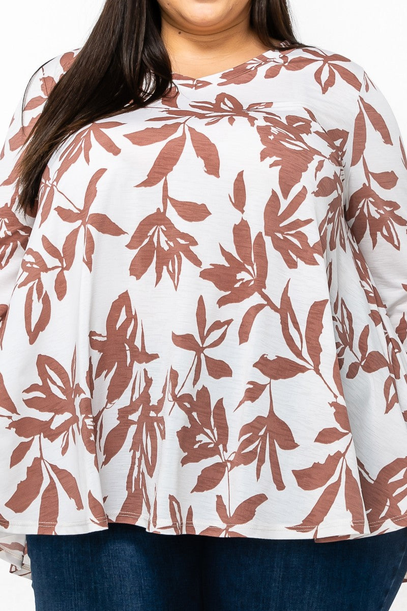 The Charlotte Tunic Top (Sizes 3X-5X)