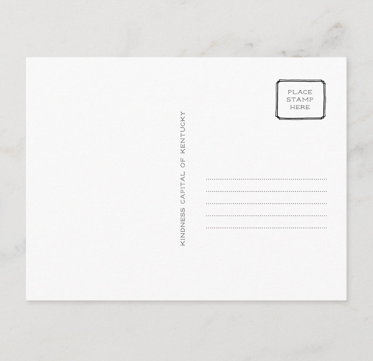 La Grange Clock Postcard