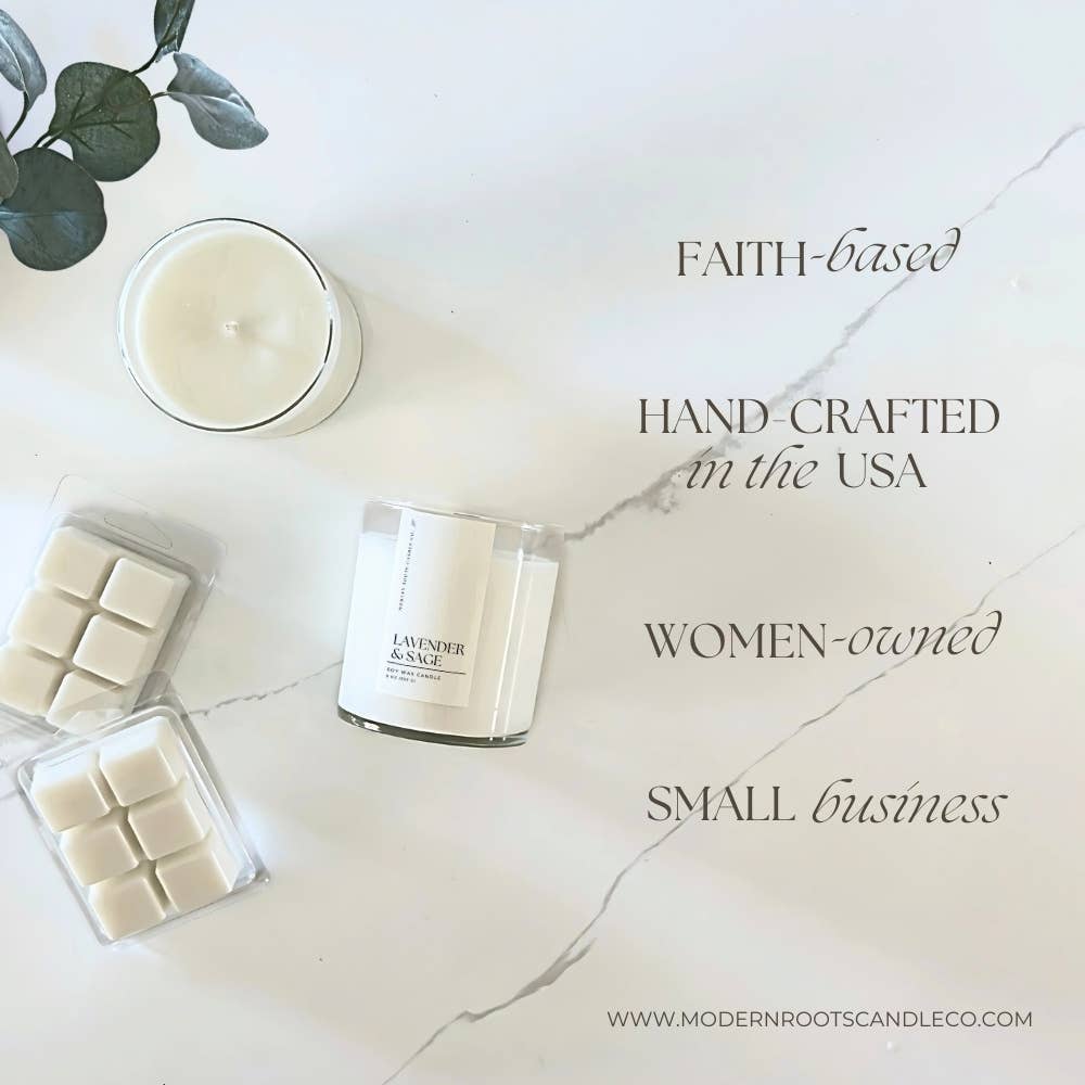 Be Still | Lavender & Sage | 2.4 oz. Soy Wax Melt