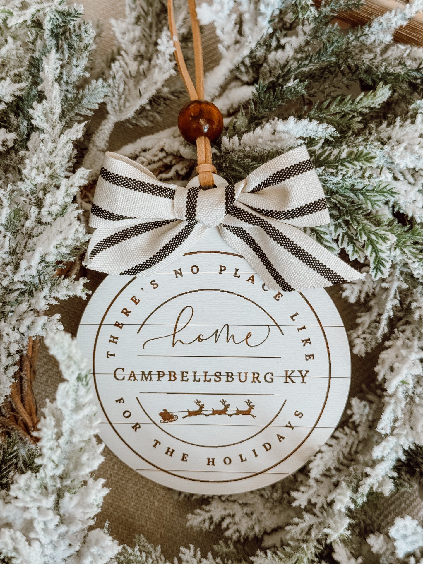 There's No Place Like Home Ornament (City/State)