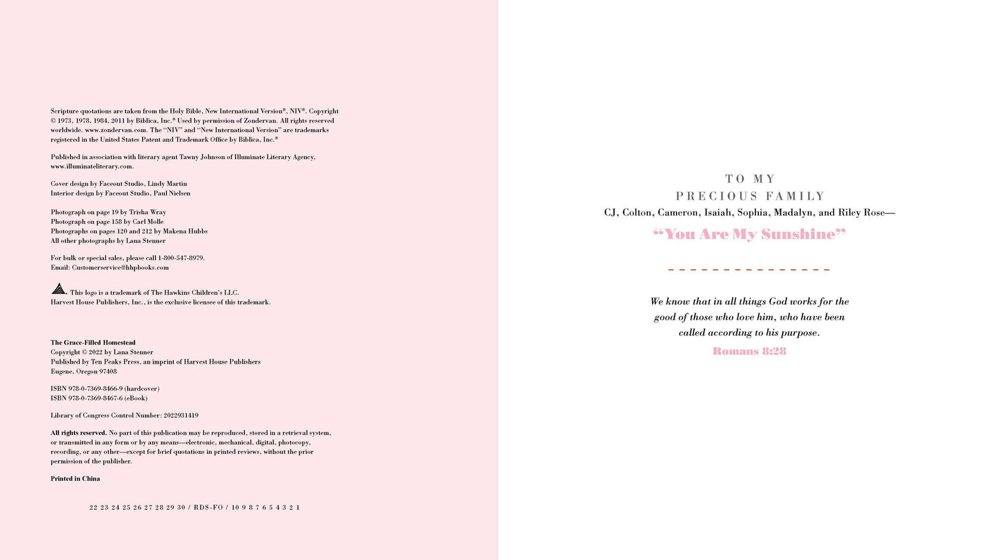 The Grace-Filled Homestead: Hardcover