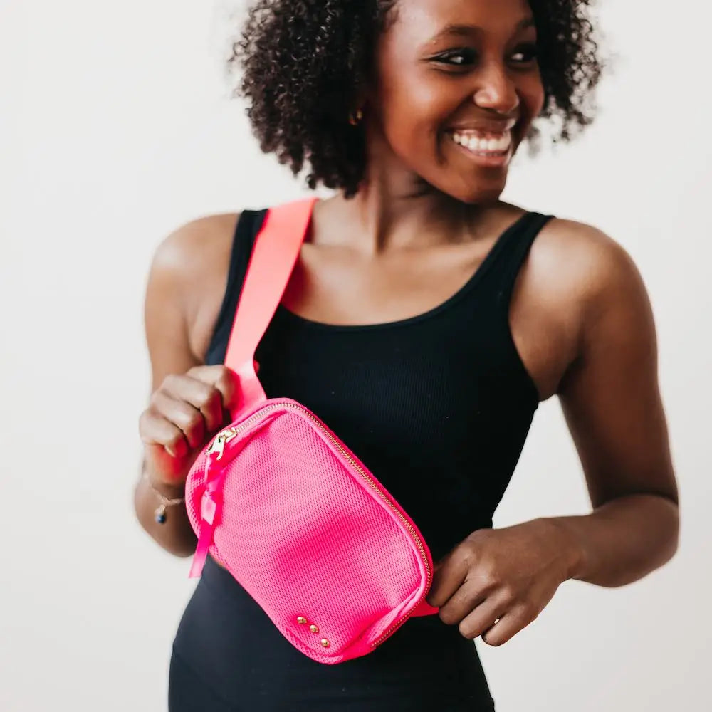 Brooklyn Bum Bag (Hot Pink)