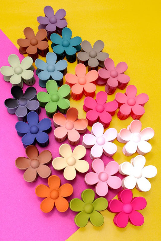 3" Flower Clips (COLORS)