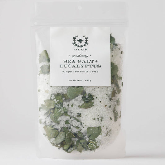 Sea Salt + Eucalyptus : Bath Soak