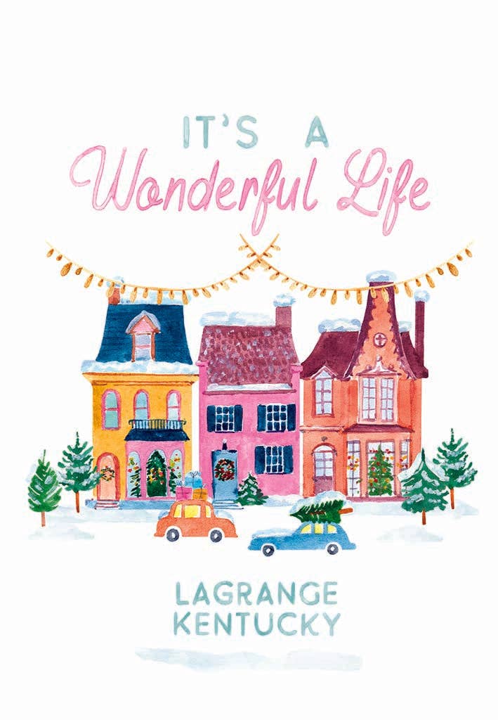 Oval Ornament - It's A Wonderful Life LaGrange Kentucky