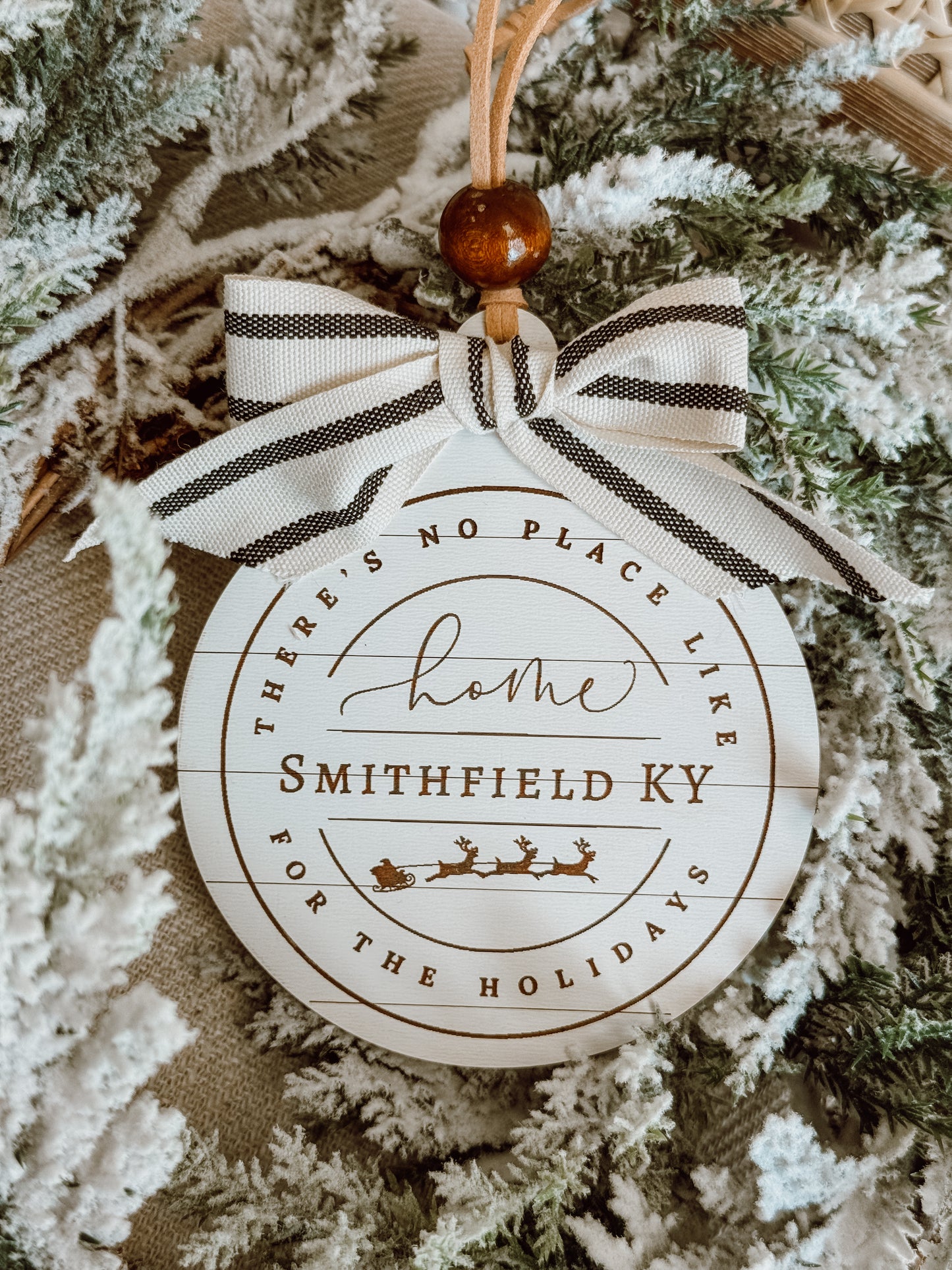 There's No Place Like Home Ornament (City/State)