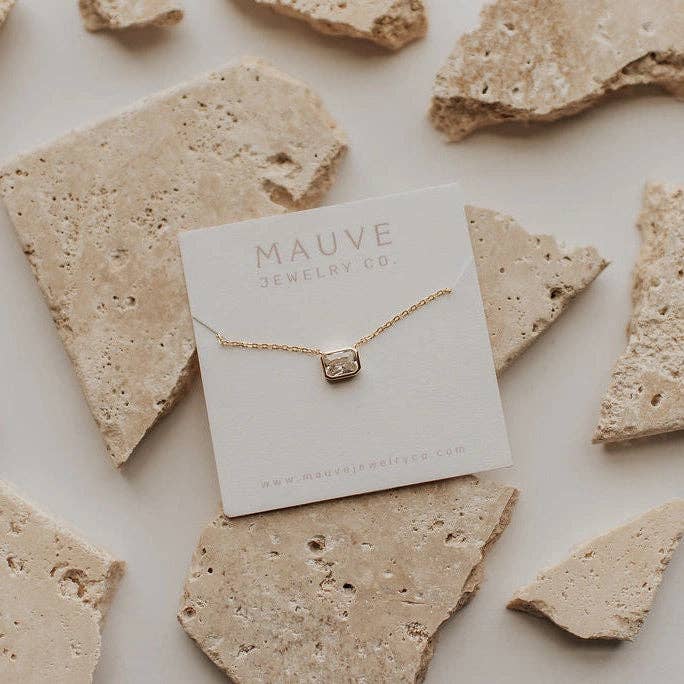 Blair Diamond Necklace: Silver