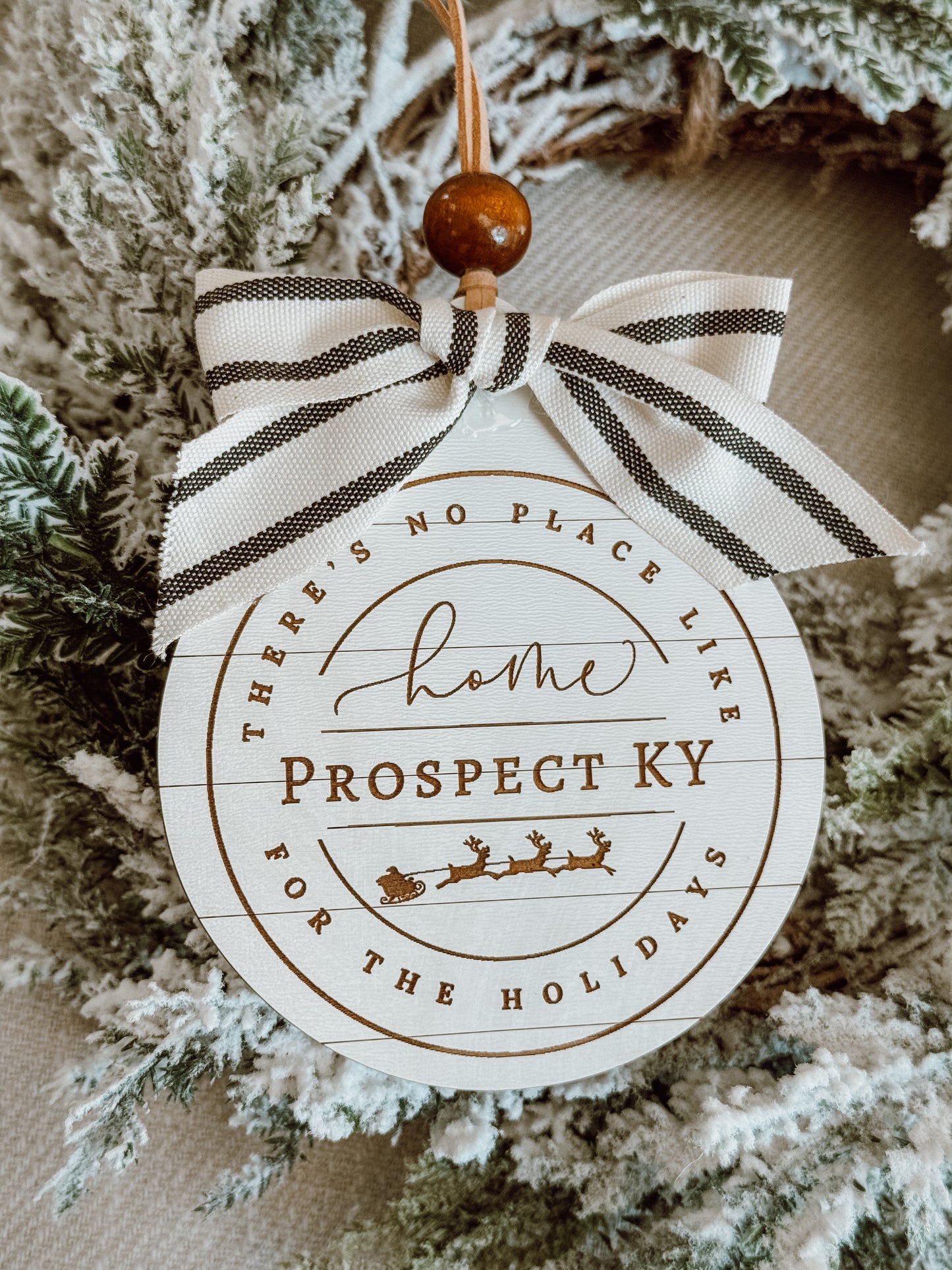 There's No Place Like Home Ornament (City/State)