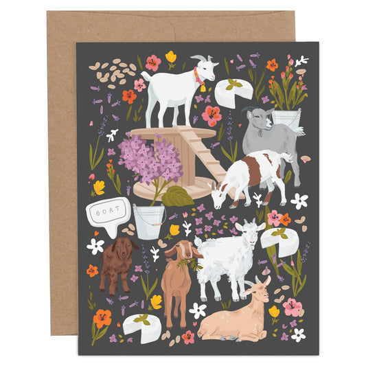 Goats Everyday Greeting Card