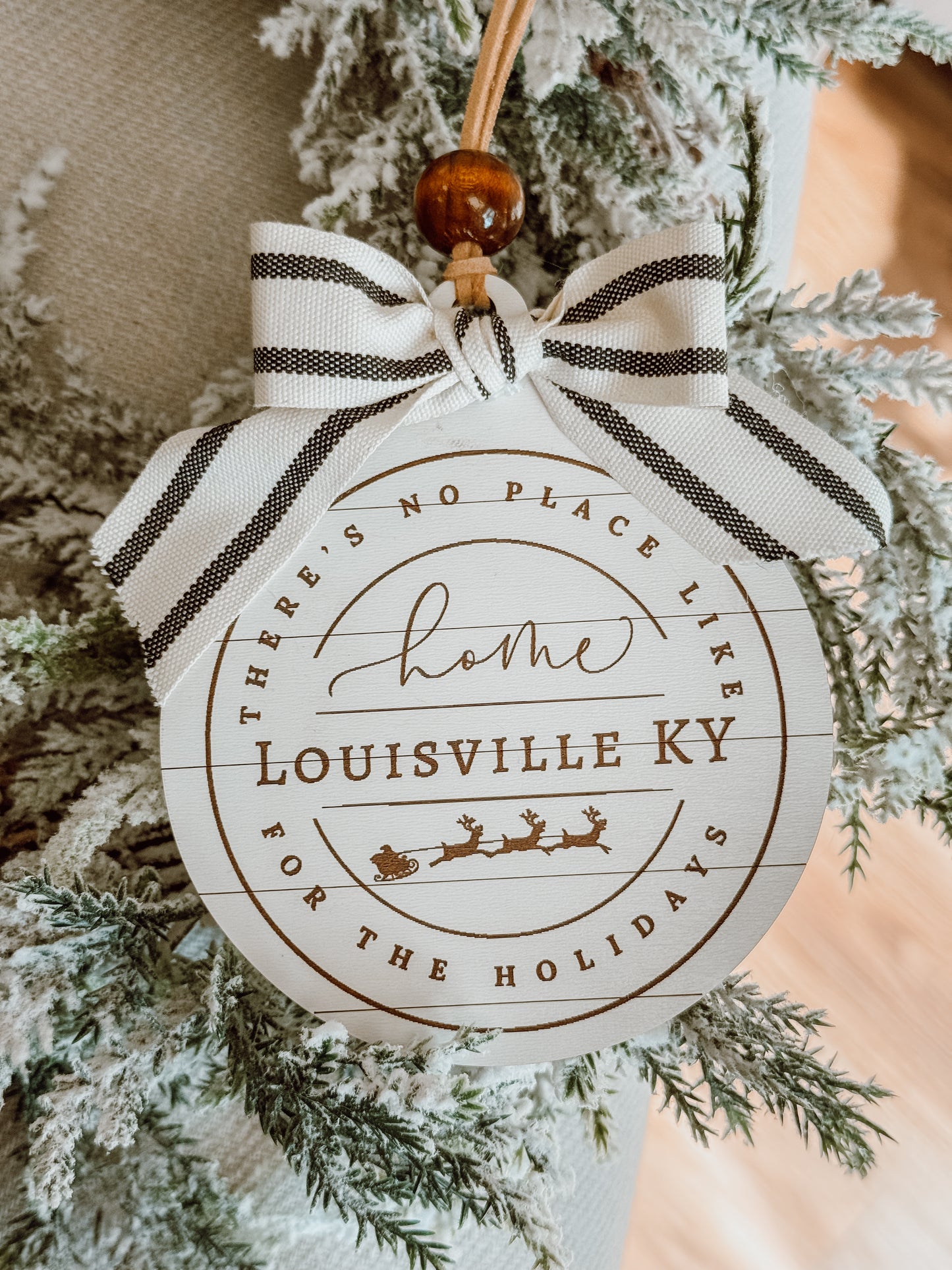 There's No Place Like Home Ornament (City/State)