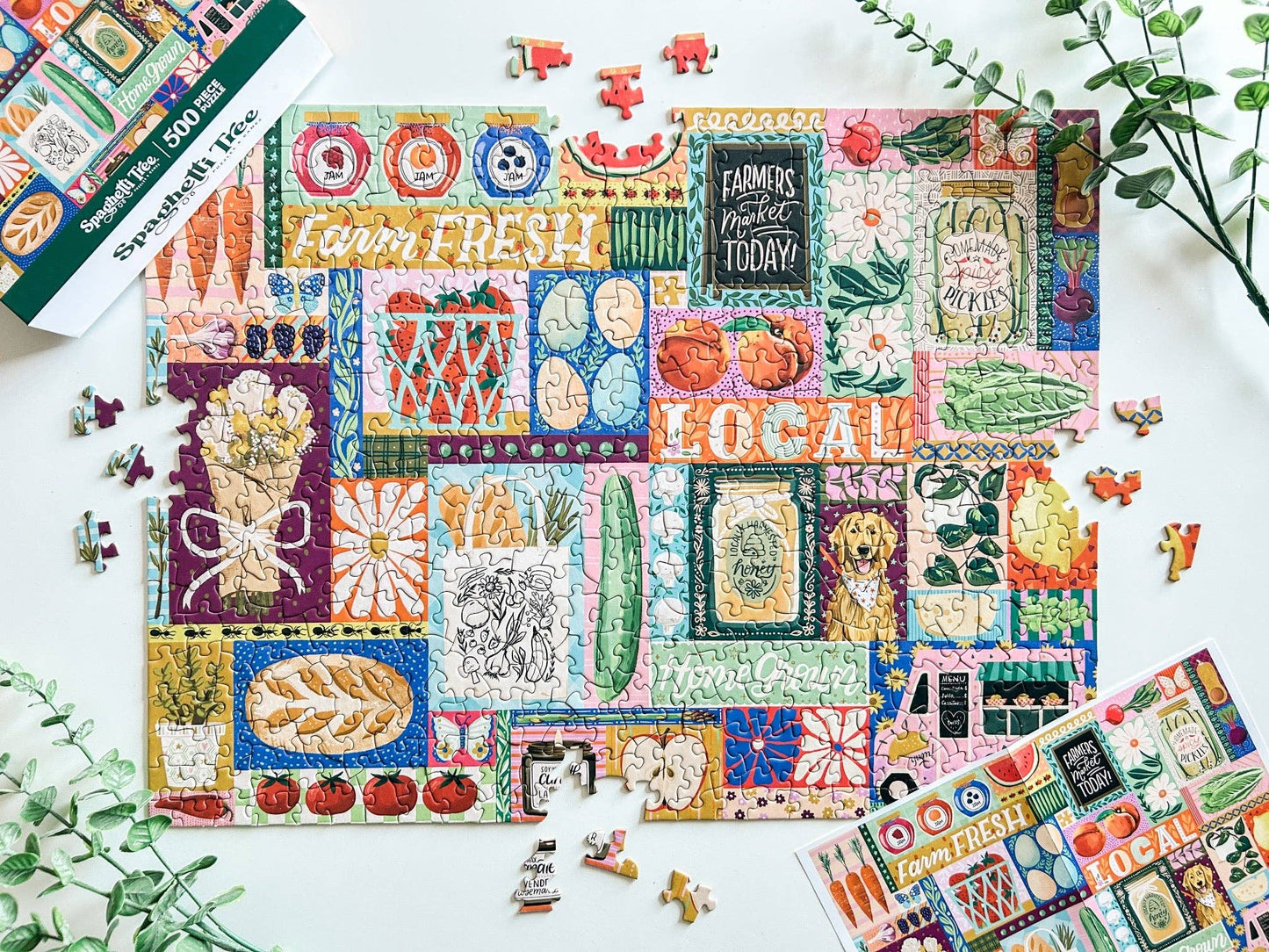 Farmers Market 500 Pc Puzzle