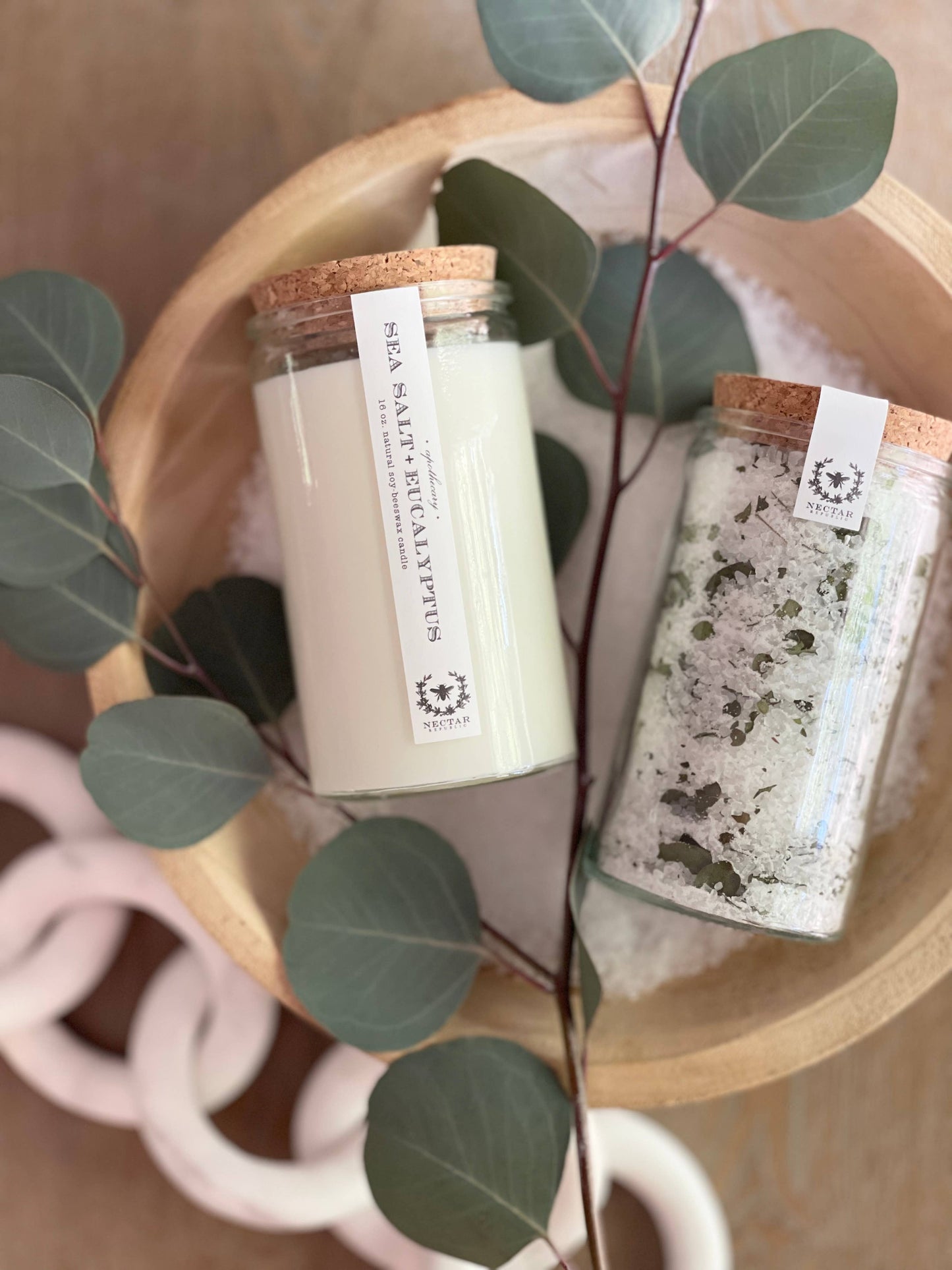 Sea Salt + Eucalyptus : Bath Soak