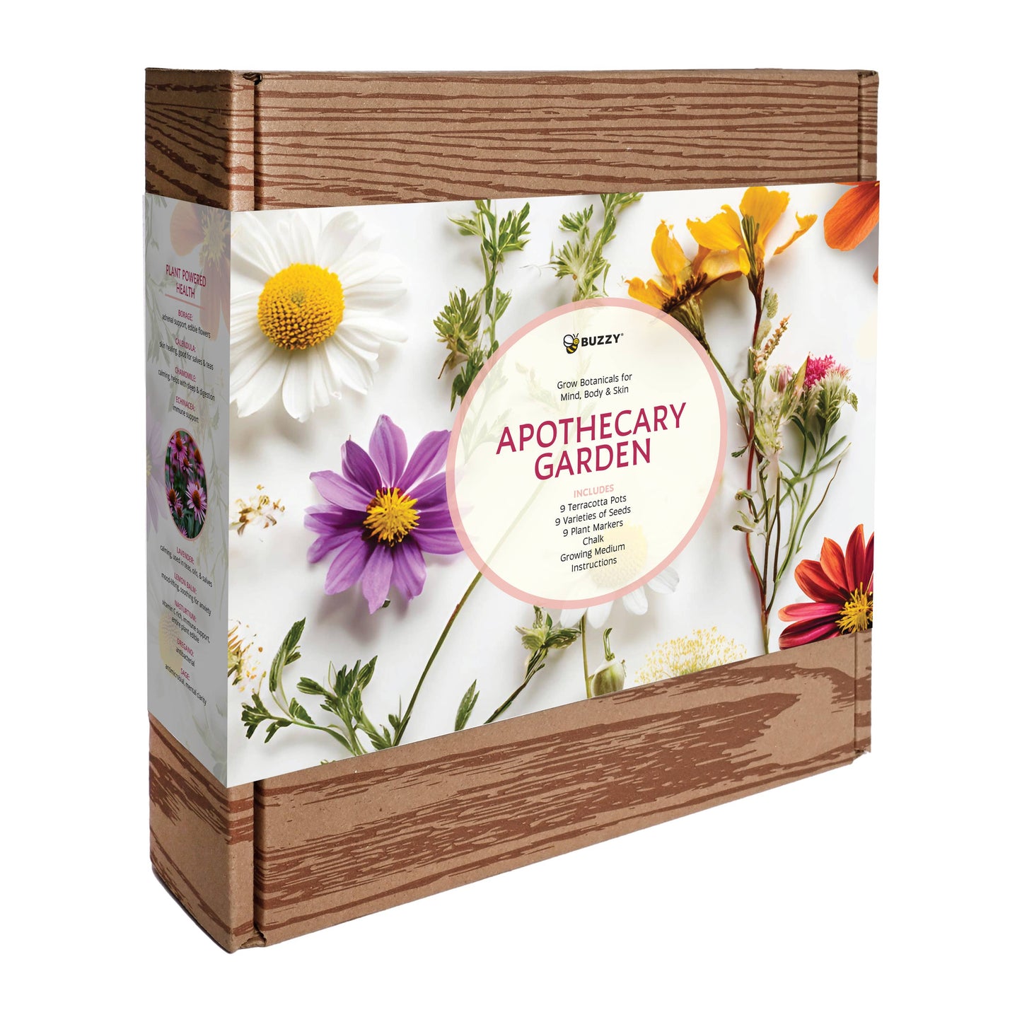 Apothecary Garden | Wellness Kit with 9 Herb & Flower Seeds