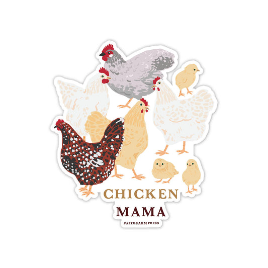Chicken Mama Decal Sticker