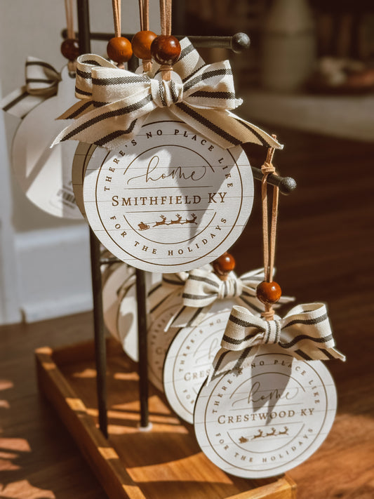There's No Place Like Home Ornament (City/State)