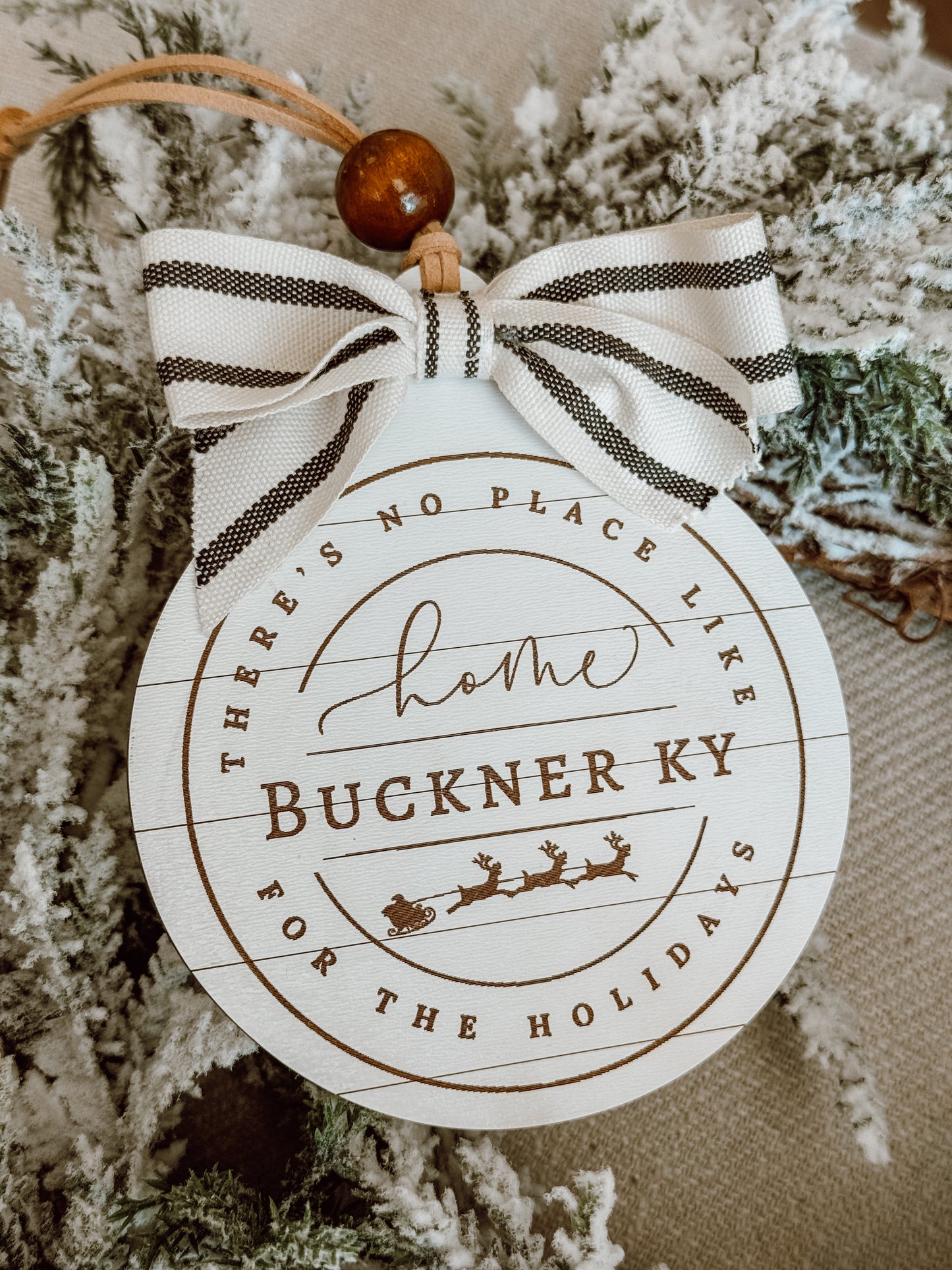 There's No Place Like Home Ornament (City/State)