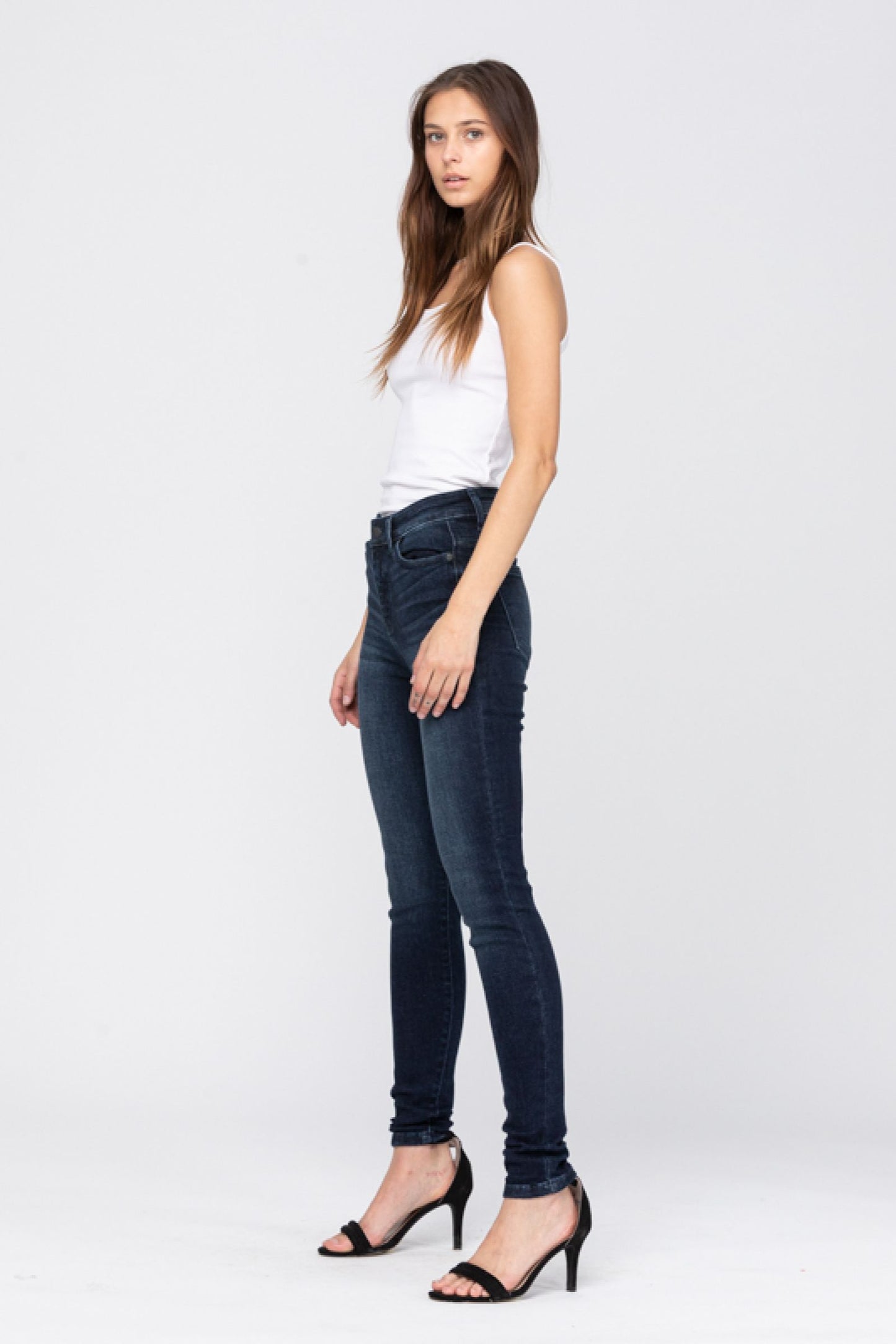 Judy Blue HR Super Dark Skinny