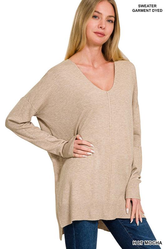 The Harmony Sweater - Lt. H Mocha (S-3X)