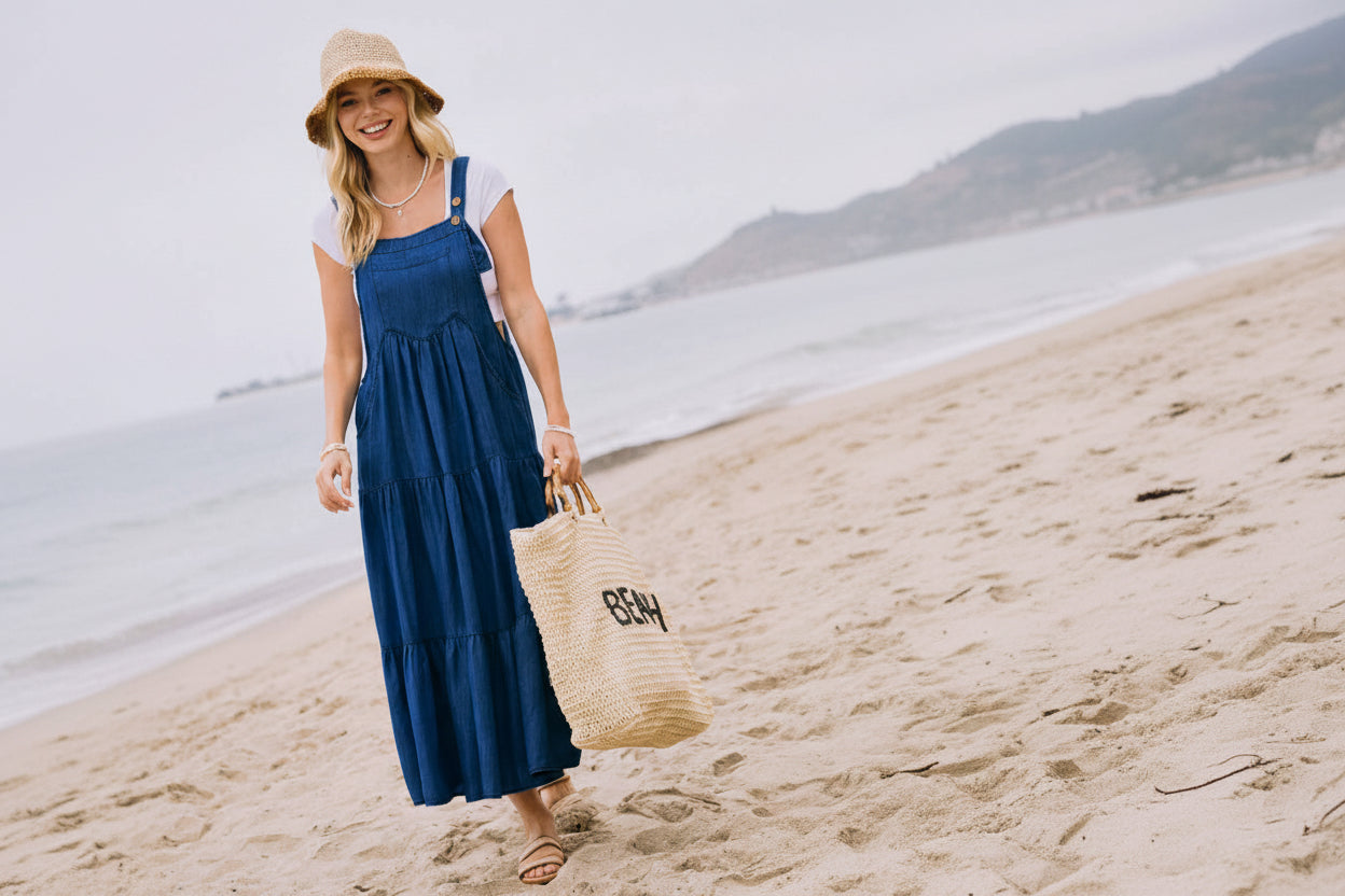 The Savannah Overall Dress