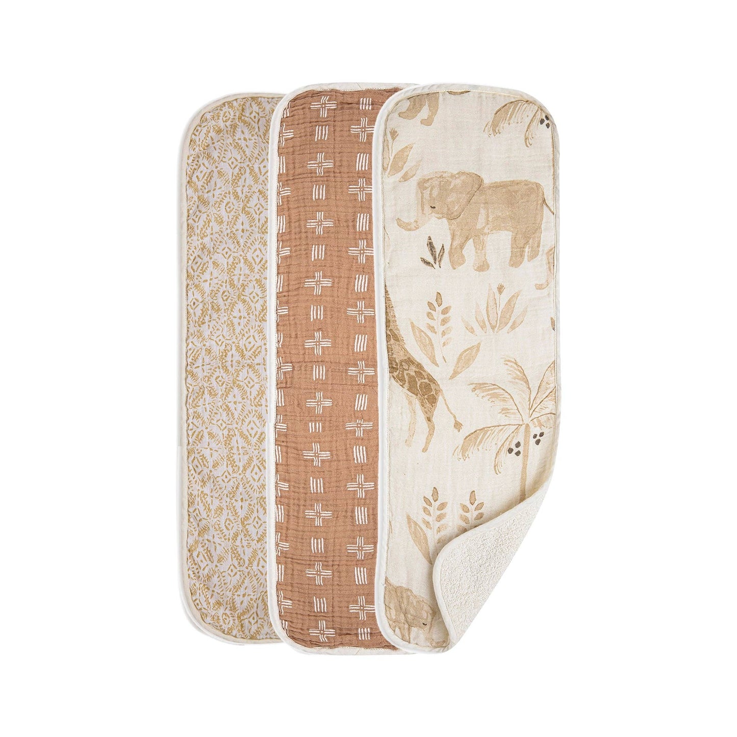 Kendi 3-Pc. Burp Cloths