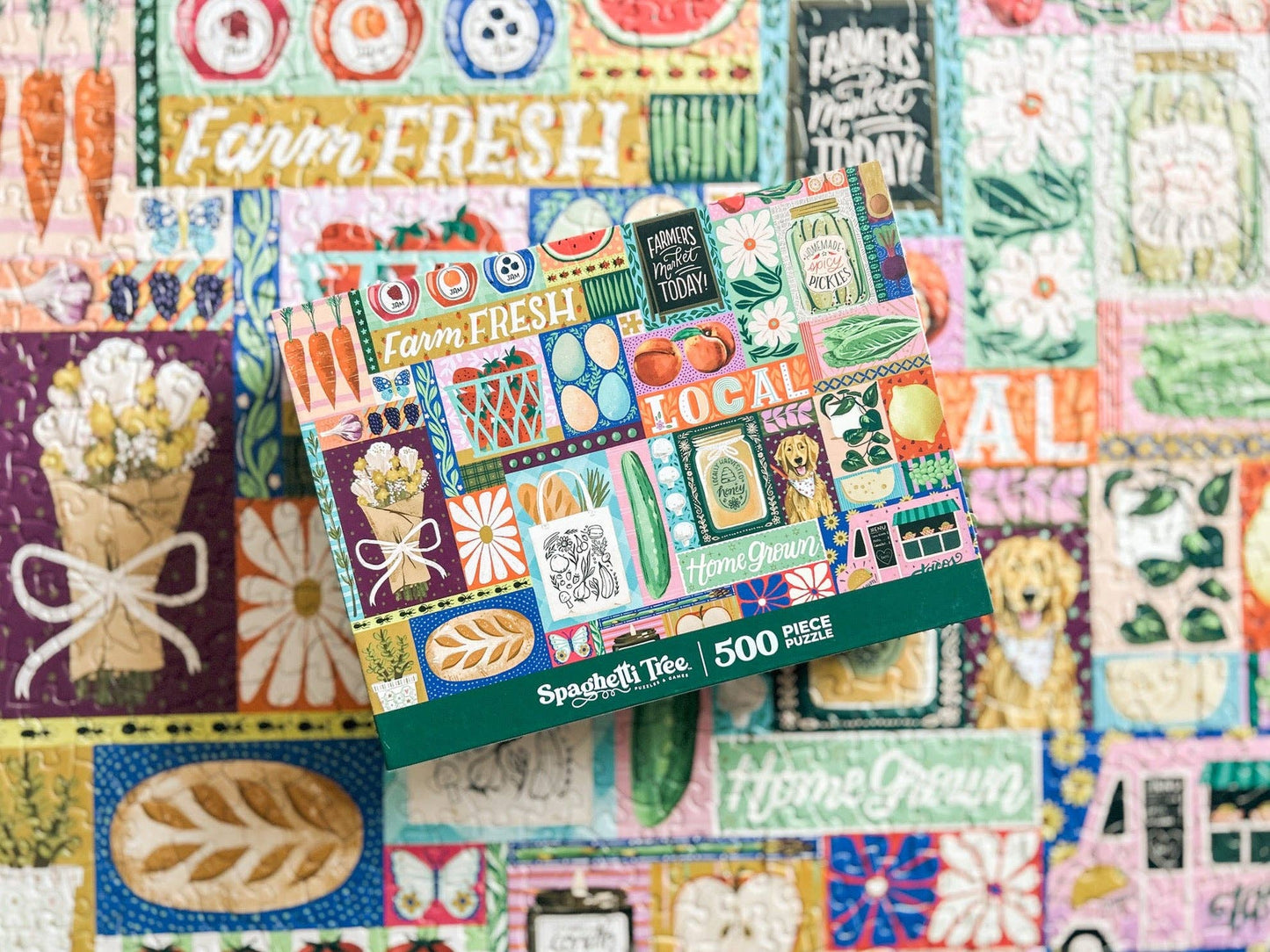 Farmers Market 500 Pc Puzzle