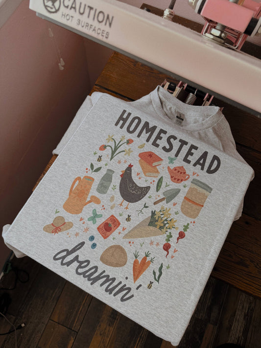HOMESTEAD DREAMING -  Ash grey