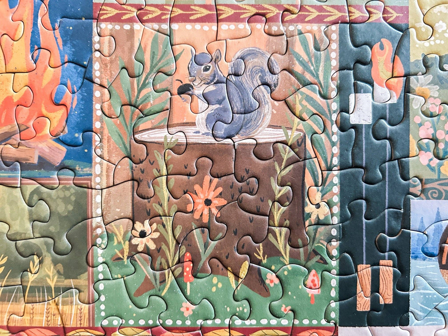 Let's Go Camping 500 Pc Puzzle