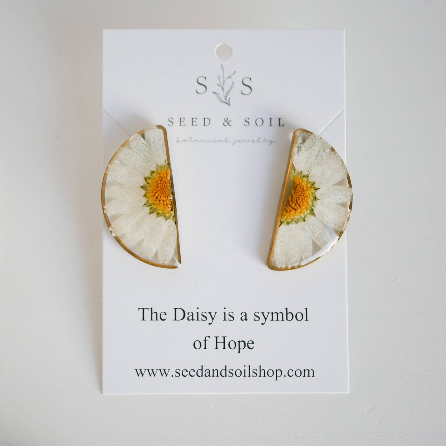 Field Frame Necklace: Queen Annes Lace