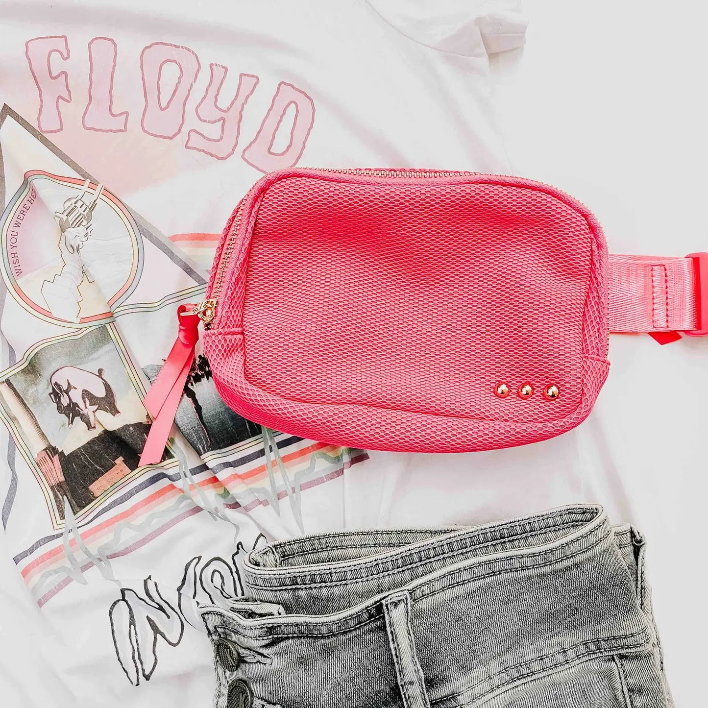 Brooklyn Bum Bag (Hot Pink)