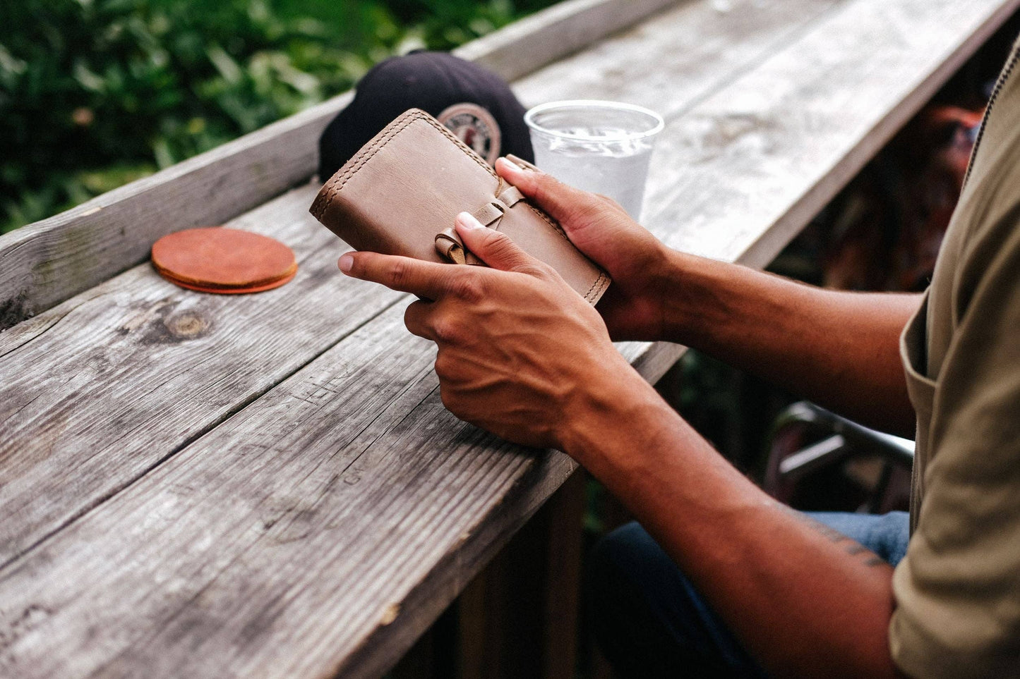 NIV Bible | Leather Goods | Chocolate