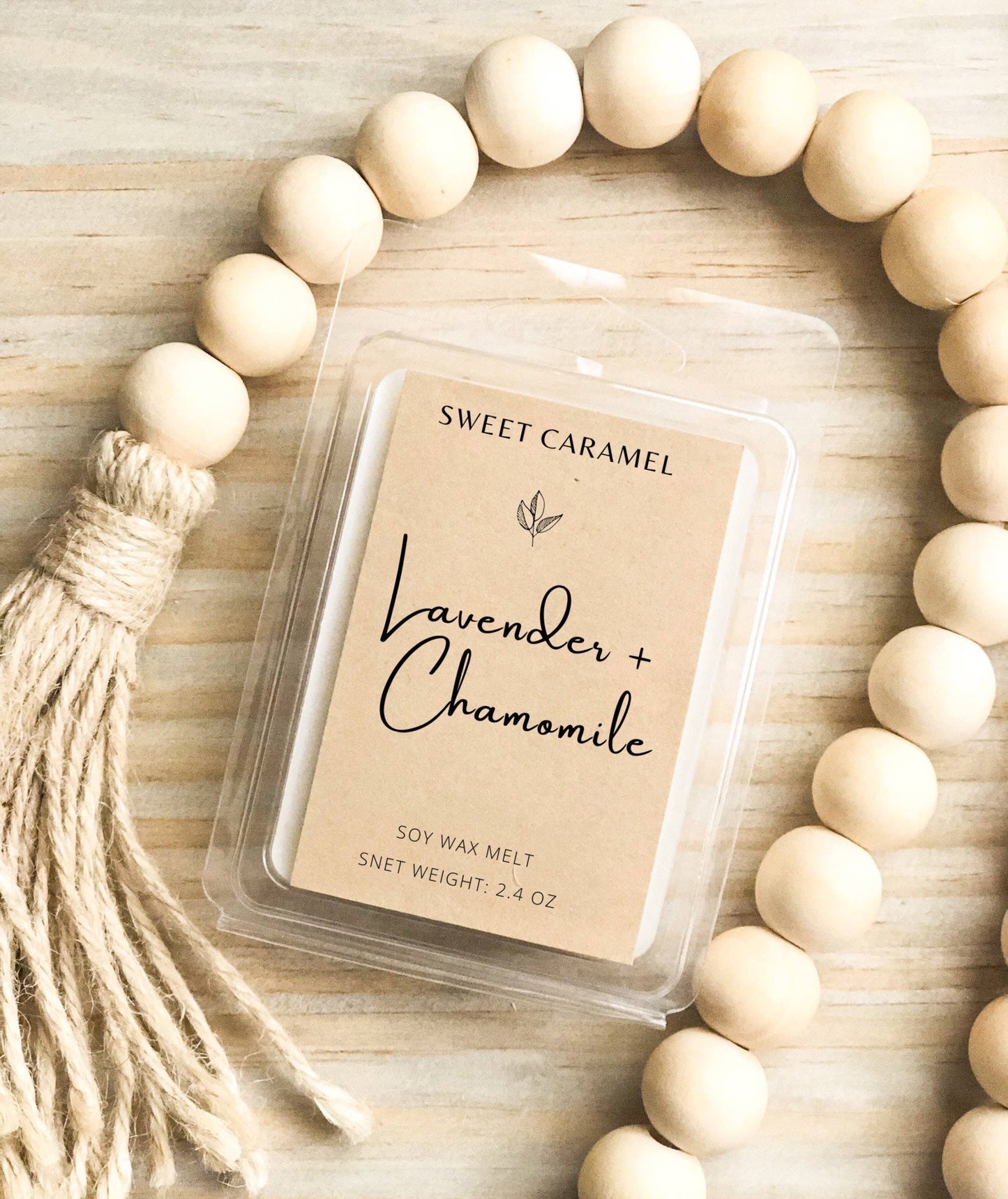Soy Wax Melts, 100% Soy Wax, Scented, Handmade, Vegan, Gift: Lavender & Chamomile