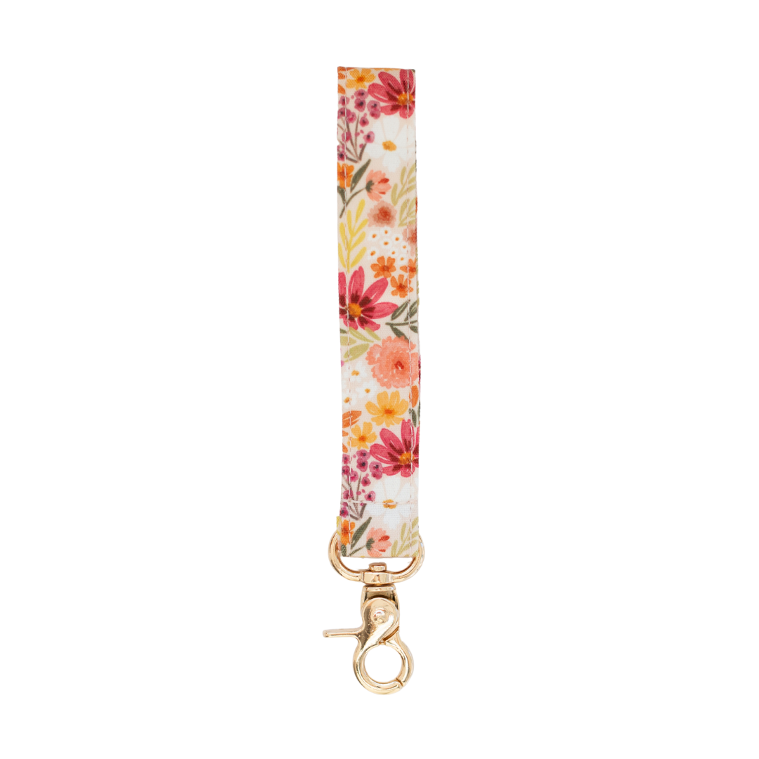 Primrose Petals Wristlet Keychain