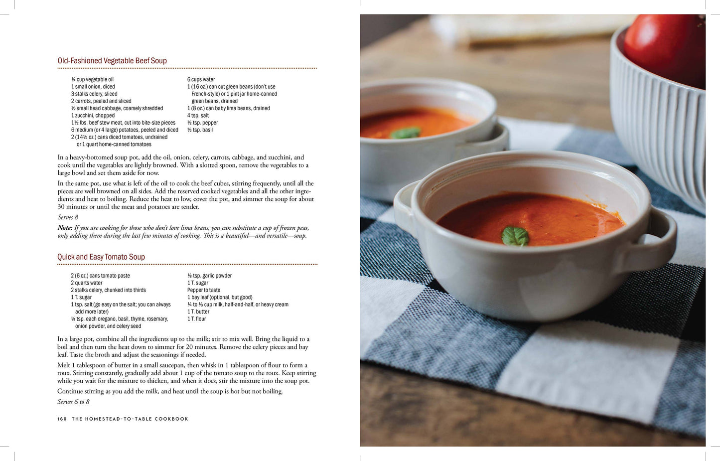 The Homestead-to-Table Cookbook: Paperback