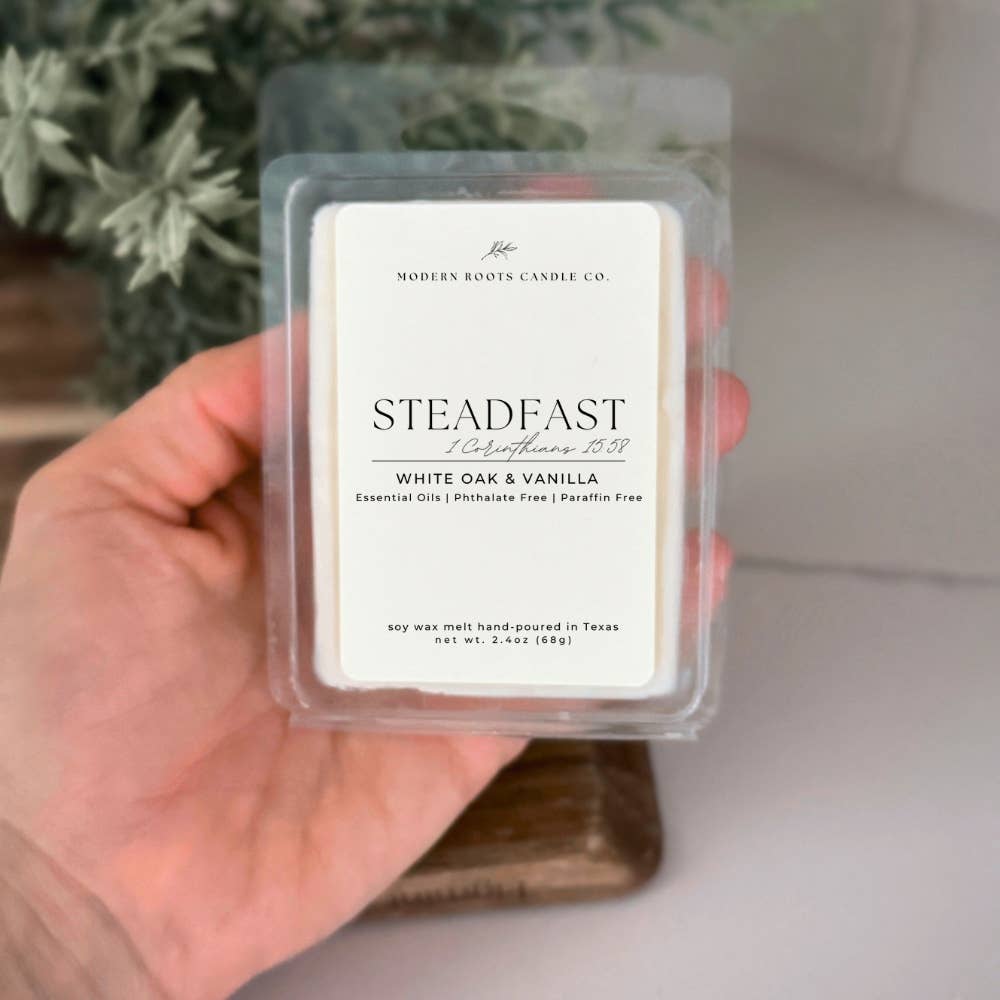 Steadfast | White Oak & Vanilla | 2.4 oz. Soy Wax Melt