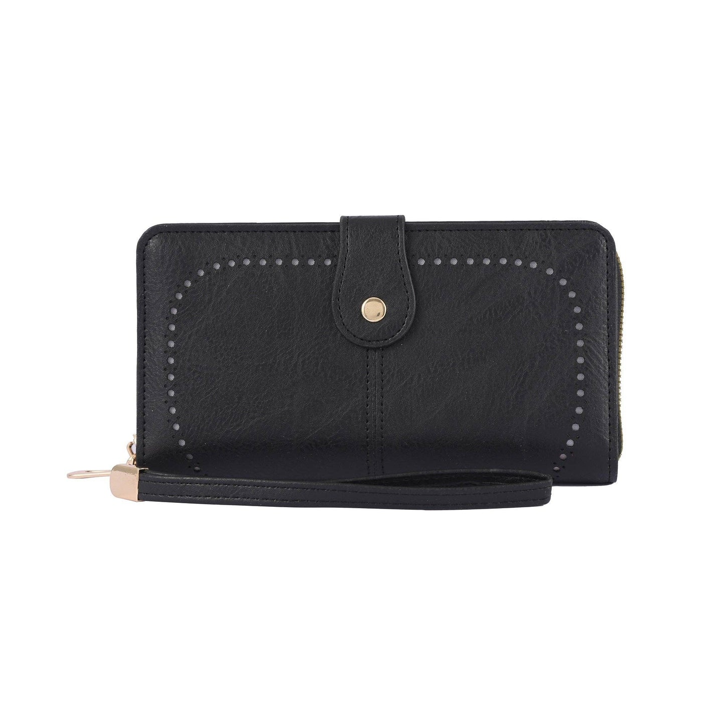 The Rachel Vegan Leather Wallet: Tan