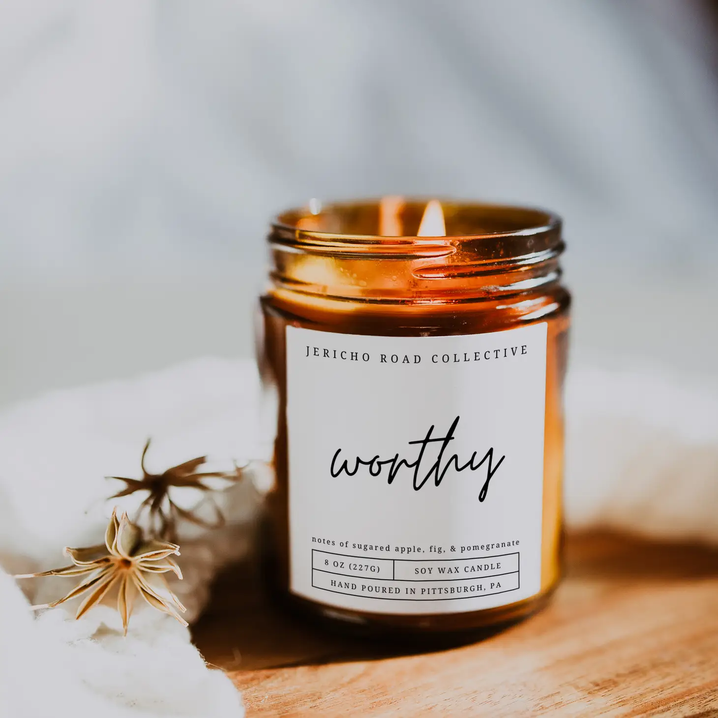 Worthy Soy Wax Candle