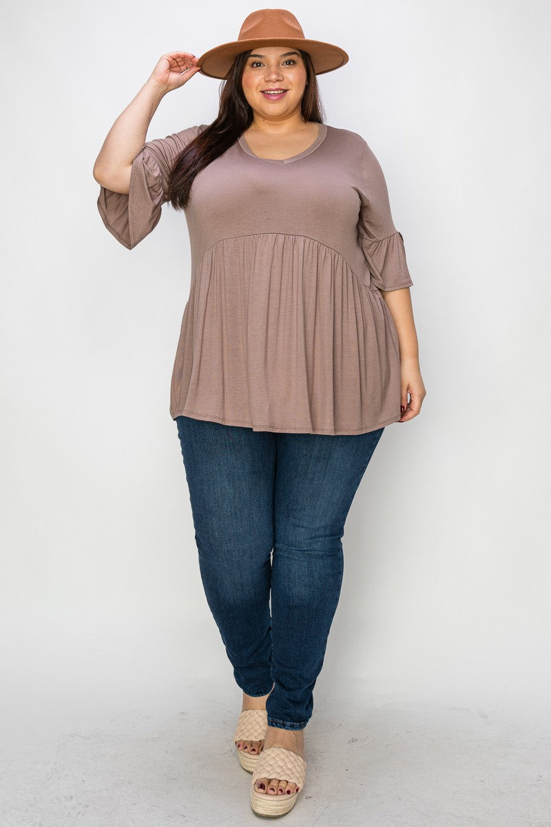 The Charlotte Babydoll top