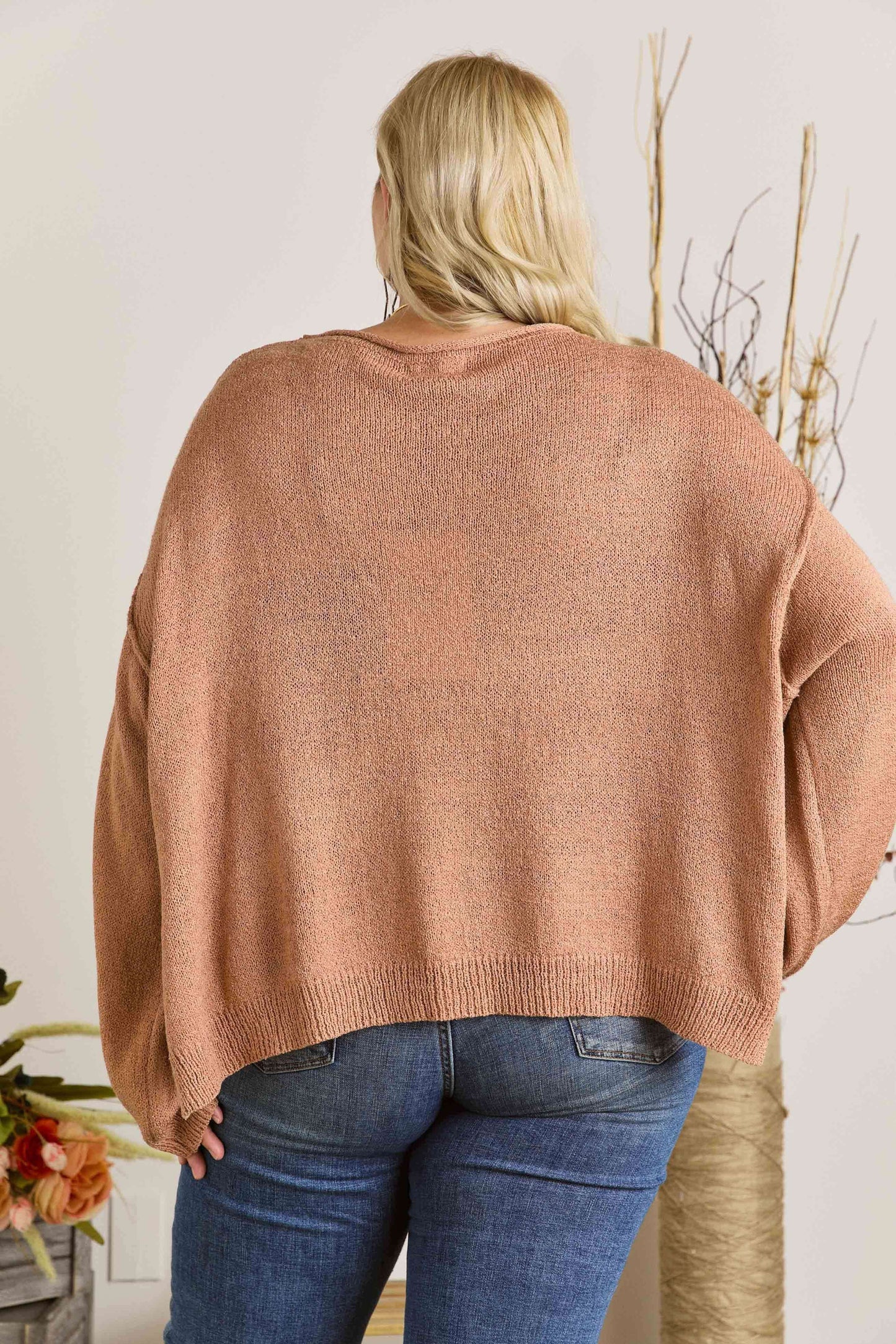 The June Knit Sweater (Caramel)