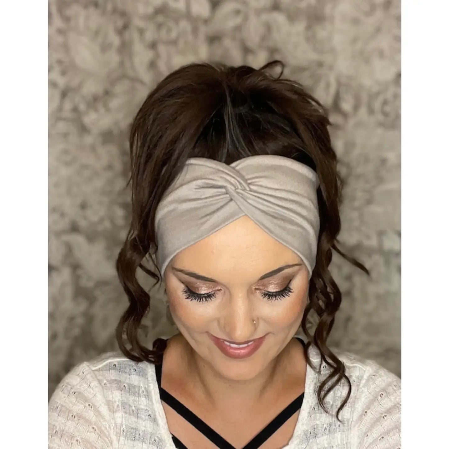 Mushroom wide women’s headband