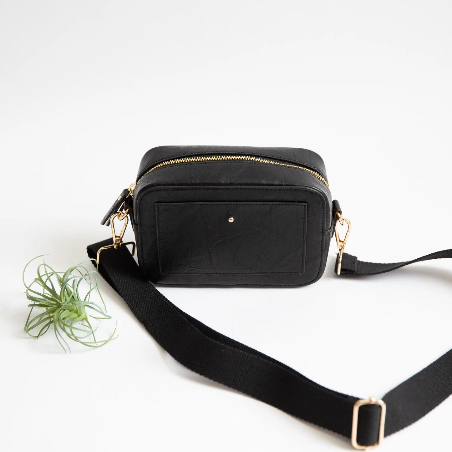 Black - Camera Crossbody