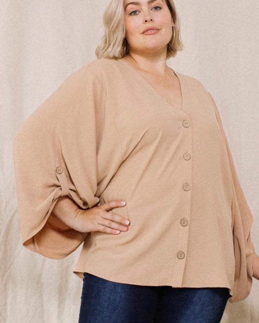 Beige Blouse