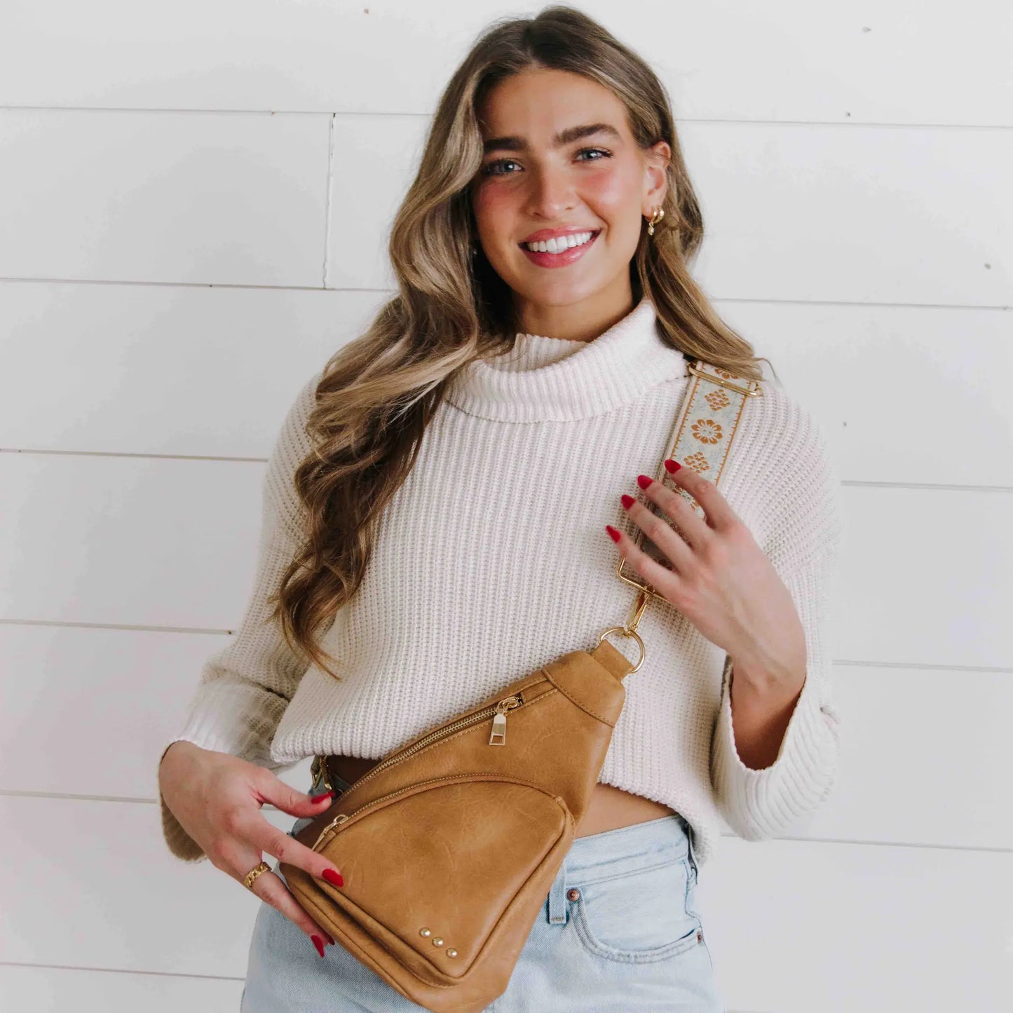 Austin Sling Bag (Caramel)