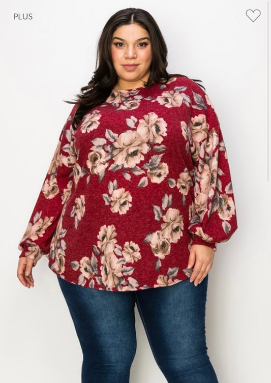 Floral Print Top