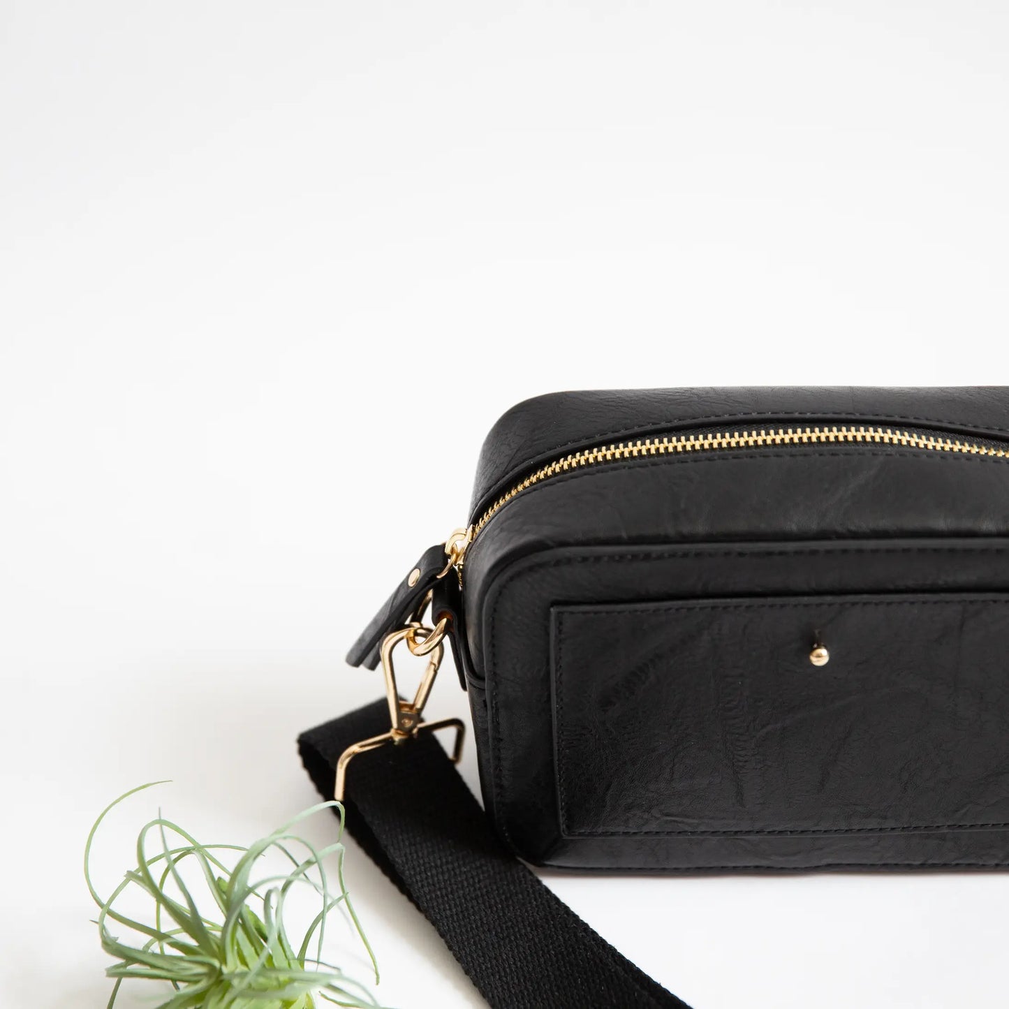 Black - Camera Crossbody